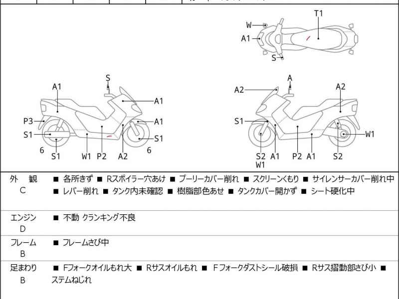 Yamaha Majesty 250 2012