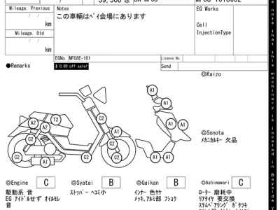 Honda Forza Z 2004