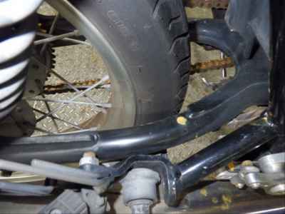 Yamaha SR400 2012