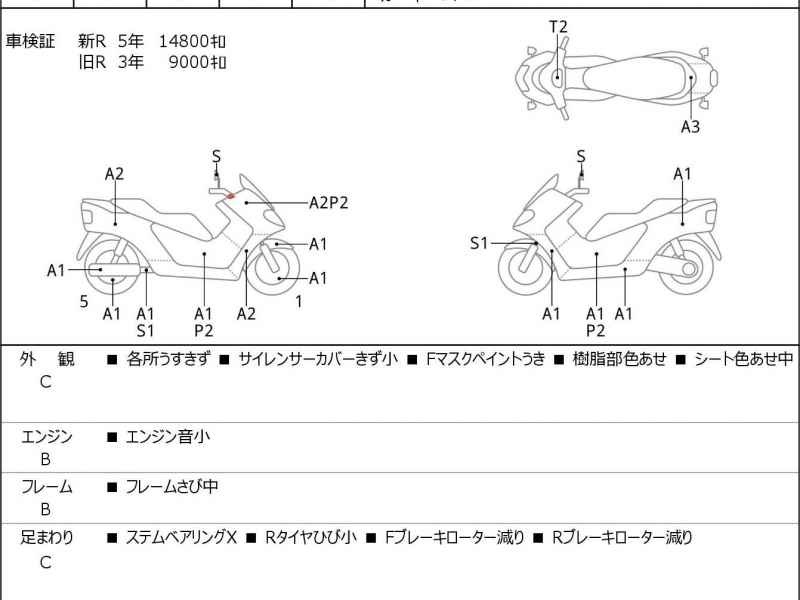Yamaha TMAX 500 2008