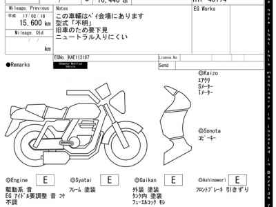 Kawasaki SS500 2005
