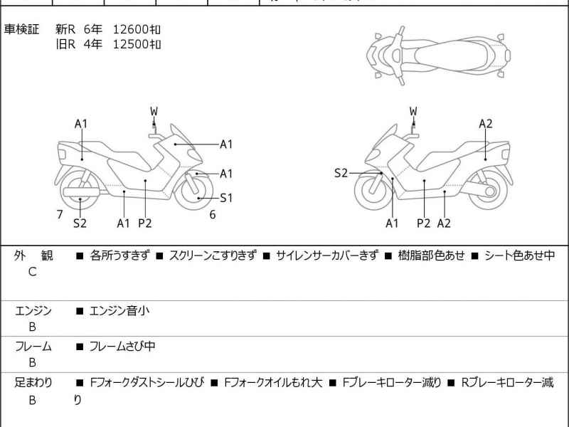 Yamaha TMAX 500 2036