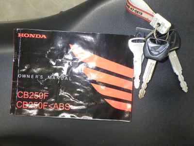 Honda CB250F 2015
