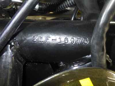 Kawasaki Z1 900 Super Four 2025