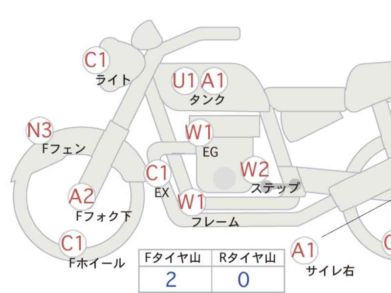 Yamaha XVS400 Drag Star 2008