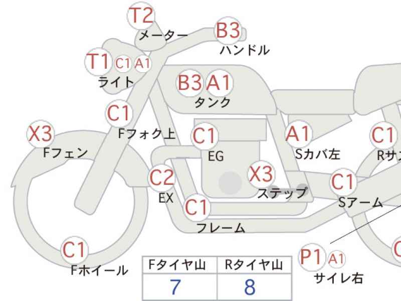 Honda VTR250 2009