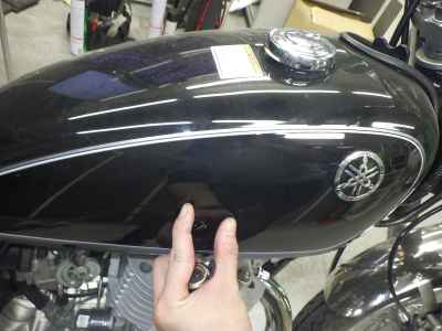 Yamaha SR400 2012