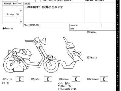 Yamaha Majesty 250 2007