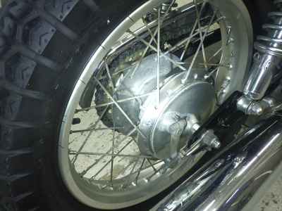 Yamaha SR400 2012