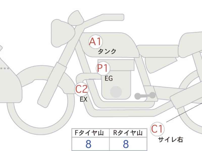 Kawasaki KLE250ｱﾈｰﾛ