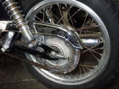Yamaha SR400 2012